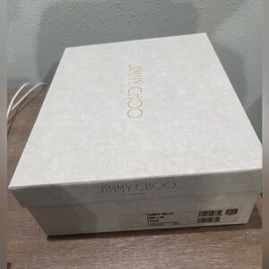 Jimmy Choo Shoe Box and original paper stuffing